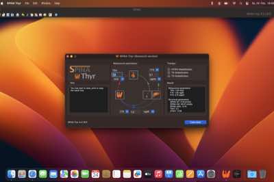 SPINA Thyr on macOS Ventura